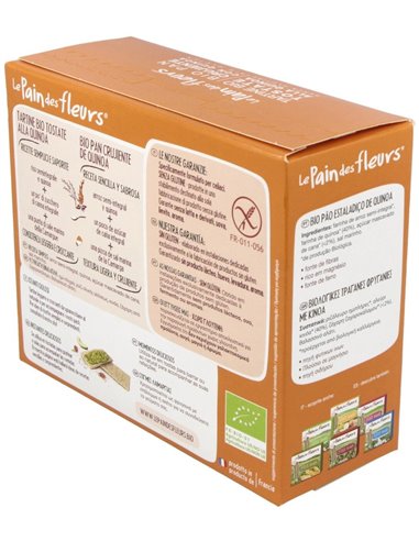 Cracker Quinoa 150Gr.Bio Sg Vegan de Le Pain Des Fleurs