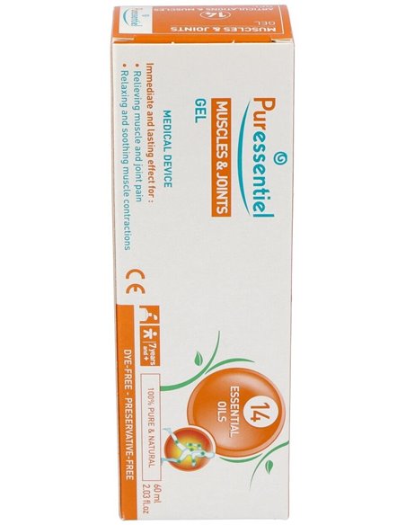 Gel Articulaciones Y Musculos Con 14 Ae 60Ml. de Puressentiel
