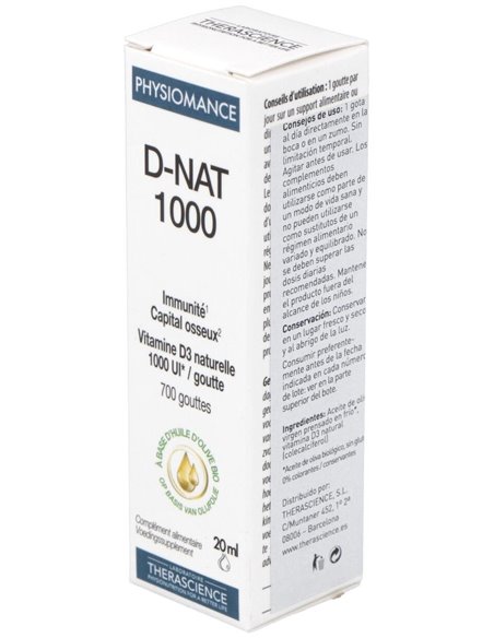 Physiomance D-Nat 1000 Gotas 20Ml. de Therascience