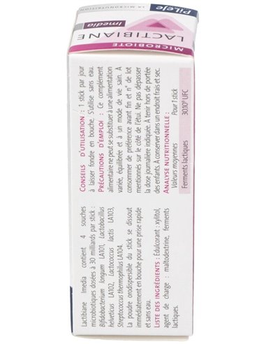 Lactibiane Imedia 4 sticks de Pileje