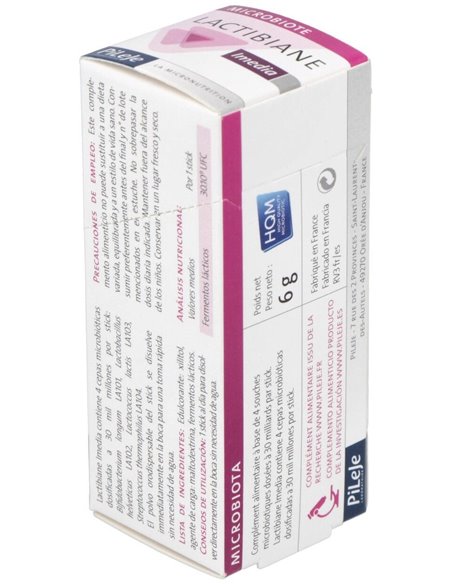 Lactibiane Imedia 4 sticks de Pileje