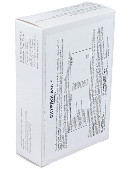 Oxyprolane Dermic 60Cap. de Bio-Recherche
