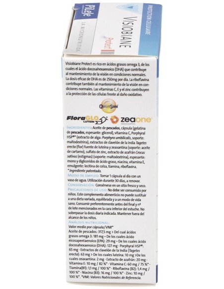 Visiobiane Protect 30 cápsulas de Pileje