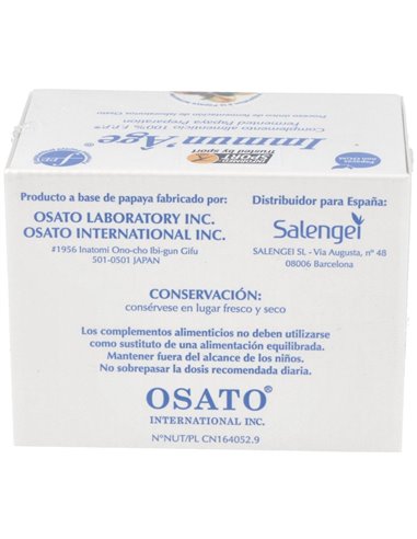 Immun Age Fpp 30Sbrs. de Osato