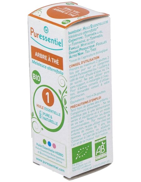 Arbol Del Te Aceite Esencial 10Ml. Bio de Puressentiel