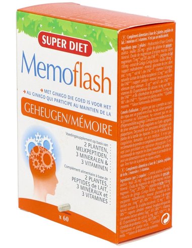 Memoflash Memoria 60Cap Agbio de Superdiet