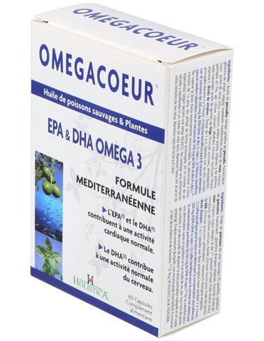 Omegacoeur 60 Caps. de Holistica