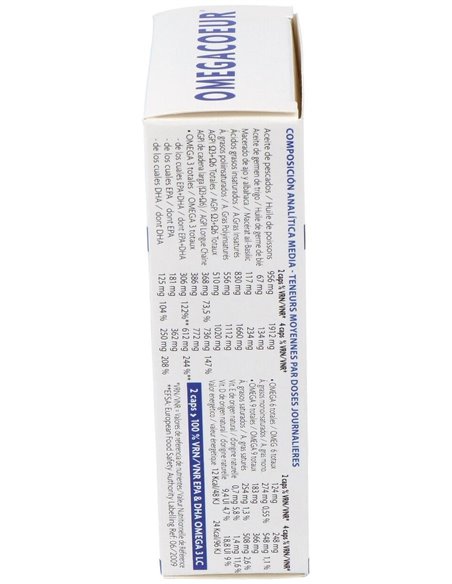 Omegacoeur 60 Caps. de Holistica