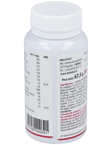 Androlistica 90 Caps. de Holistica