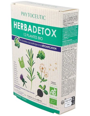 Herbadetox Bio  20 Amp de  Phytoceutic