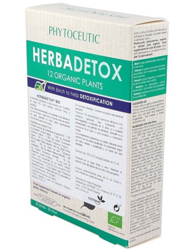 Herbadetox Bio (Herbadraine) 20Amp. Phytoceutic de Phytoceutic