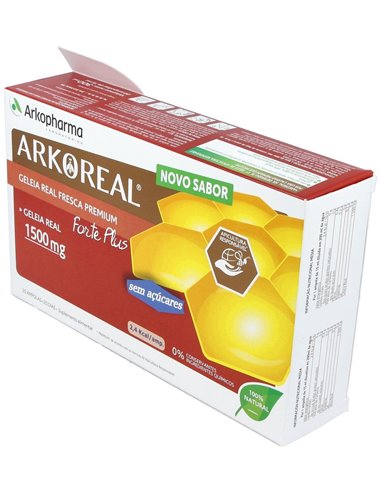 Arkoreal Jalea Real 1500Mg 20Amp. S/A de Arkopharma