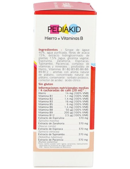 Pediakid Hierro-Vit.B Jarabe 125Ml. de Ineldea