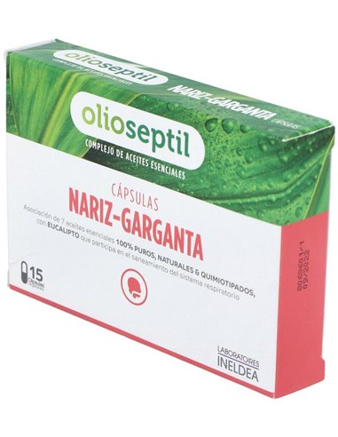 Olioseptil Sinus 15Cap. de Ineldea