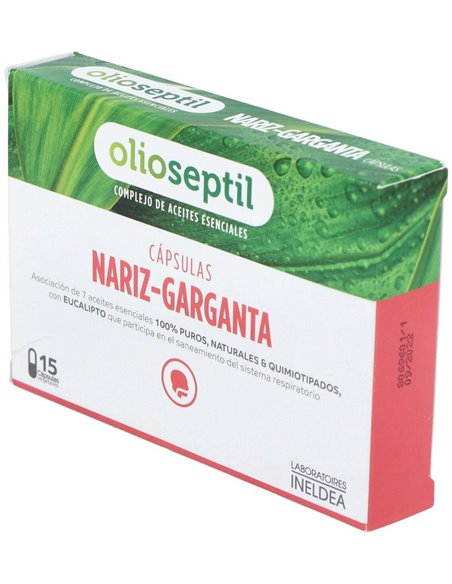 Olioseptil Sinus 15Cap. de Ineldea