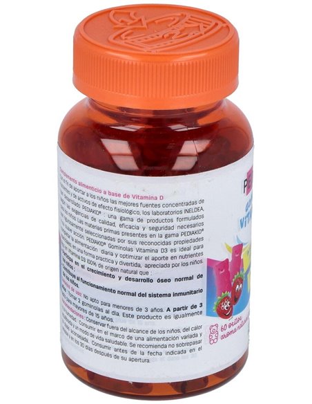 Pediakid Gominolas Vitamina D3 60Gominolas de Ineldea