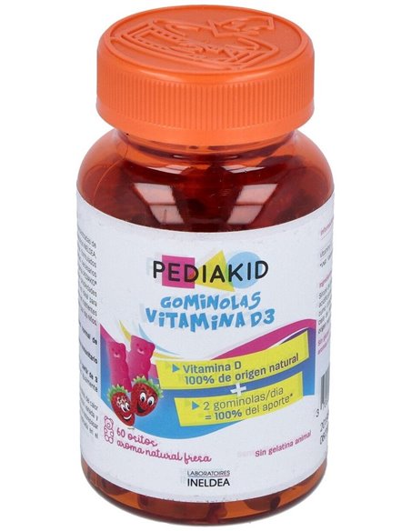 Pediakid Gominolas Vitamina D3 60Gominolas de Ineldea