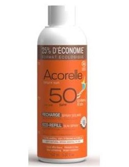 Recarga Spray Solar Niños Spf50 150Ml. de Acorelle