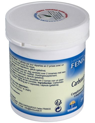 Carbonato De Magnesio 200Cap. de Fenioux