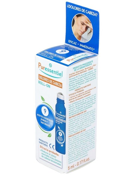Roller Sos Cabeza Con 9 Ae 5Ml. de Puressentiel