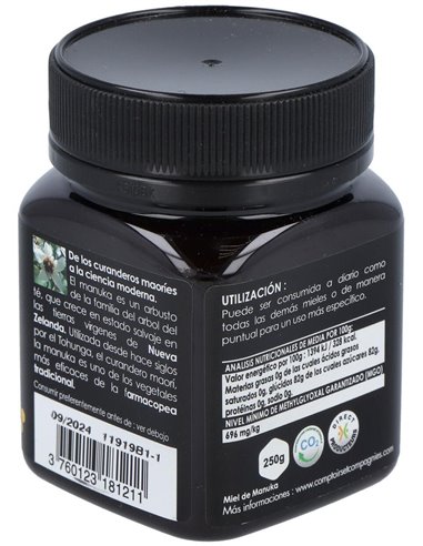 Miel De Manuka Iaa18+ 250Gr. de Comptoirs & Compagnies