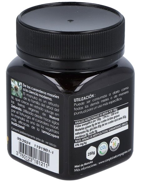 Miel De Manuka Iaa18+ 250Gr. de Comptoirs & Compagnies
