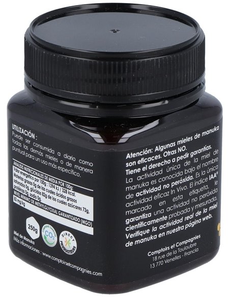 Miel De Manuka Iaa5+ 250Gr. de Comptoirs & Compagnies