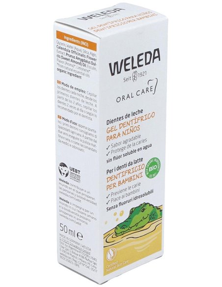 Gel Dentífrico para Niños 50 ml de Weleda