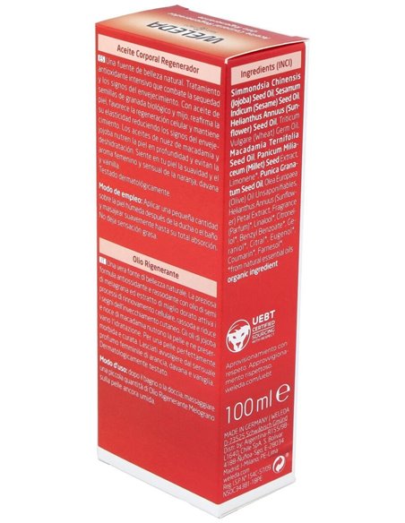 Aceite Corporal De Granada Regenerador 100Ml. de Weleda