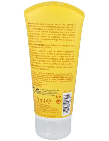 Champu Y Gel De Ducha para Bebé con Calendula 200Ml. de Weleda
