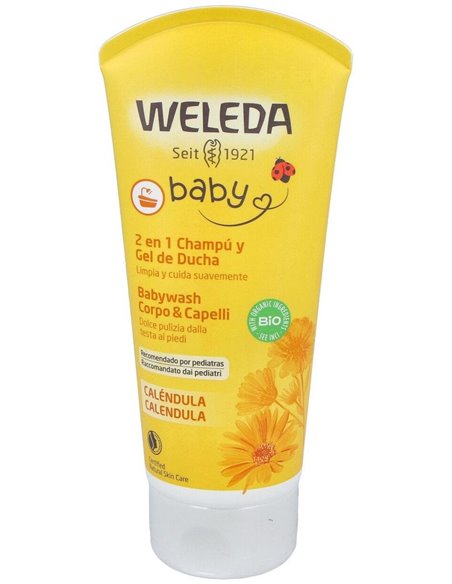 Champu Y Gel De Ducha para Bebé con Calendula 200Ml. de Weleda