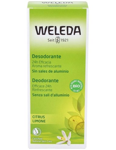 Desodorante Citrus 100 Ml de Weleda