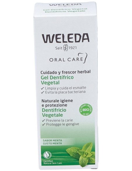 Gel Dentifrico Vegetal 75 Ml de Weleda