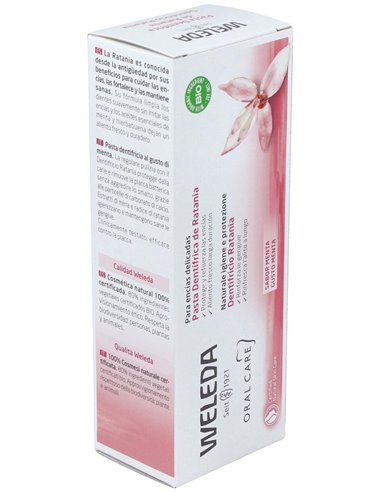 Pasta Dentífrica de Ratania 75ml  de Weleda