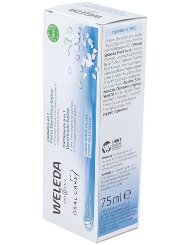 Pasta Dentifrica Salina 75 Ml de Weleda
