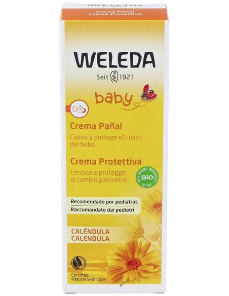 Crema Pañal Bebé con Caléndula 100% Natural 75 ml  de Weleda