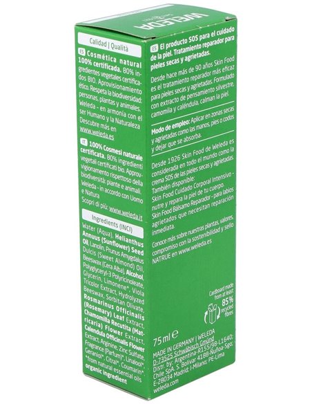 Skin Food Crema De Plantas Medicinales 75Ml. de Weleda