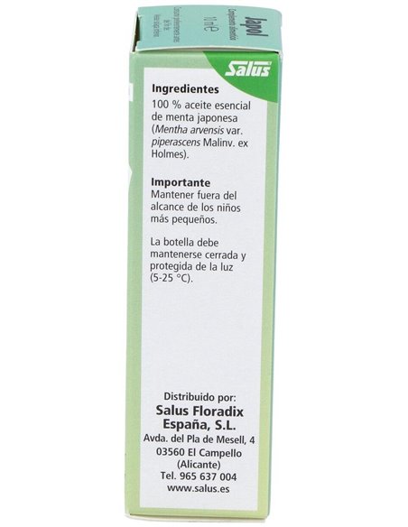 Japol Esencia Menta Japonesa 10Ml Schoenenberger de Salus
