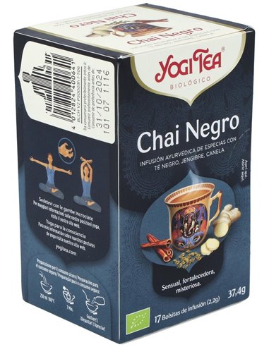 Yogi Tea Chai Negro 17Infusiones de Yogi Tea