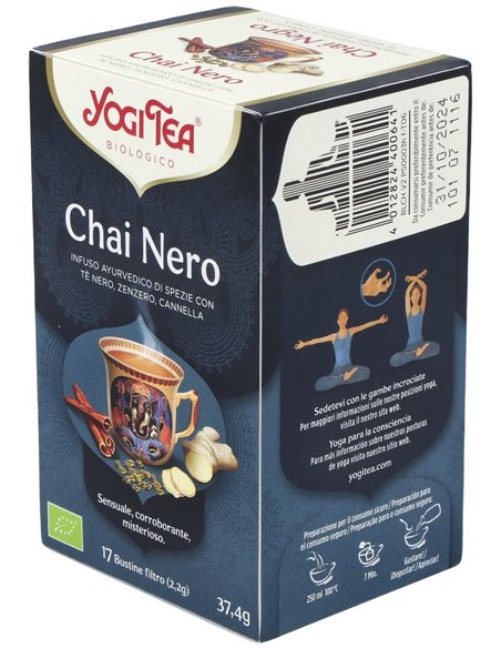Yogi Tea Chai Negro 17Infusiones de Yogi Tea