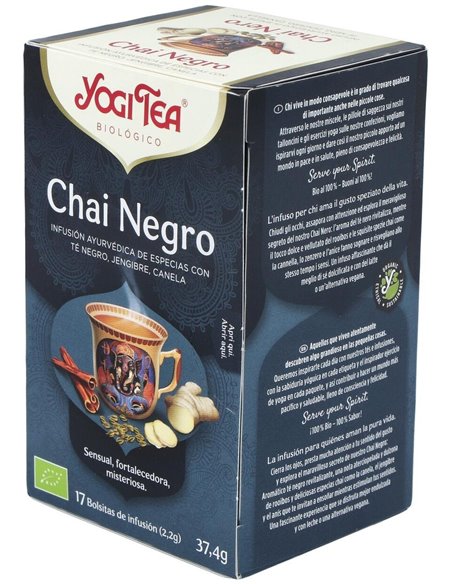 Yogi Tea Chai Negro 17Infusiones de Yogi Tea
