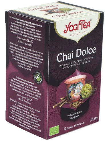 Yogi Tea Chai Dulce 17 X 2 G de Yogi Tea