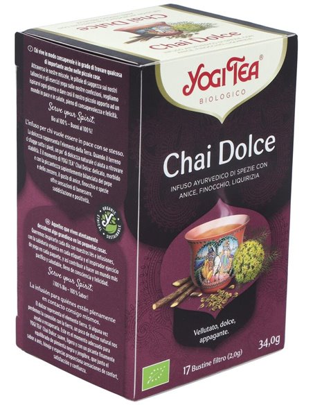 Yogi Tea Chai Dulce 17 X 2 G de Yogi Tea