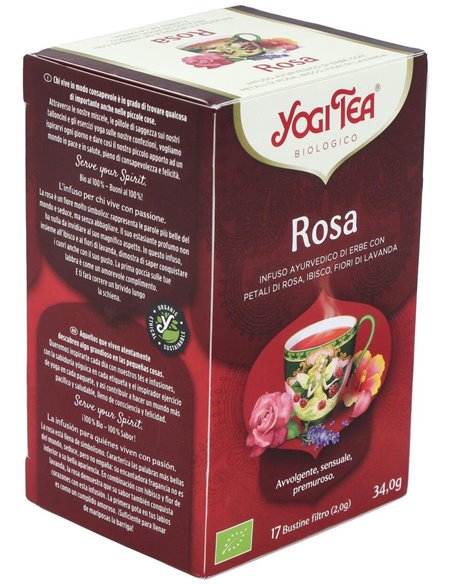Yogi Tea Rosa 17Infusiones de Yogi Tea