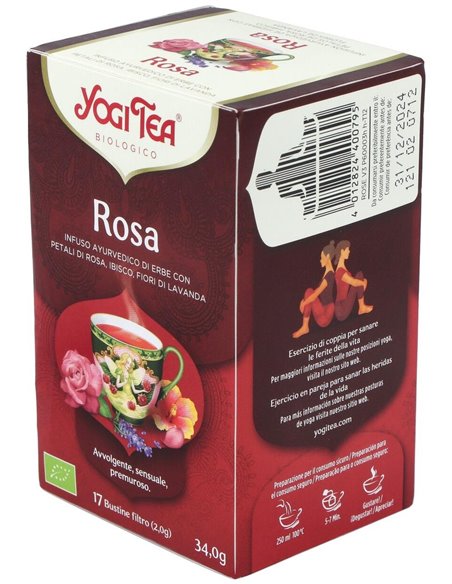 Yogi Tea Rosa 17Infusiones de Yogi Tea