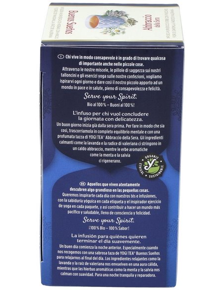 Yogi Tea Buenos Sueños 17Infusiones de Yogi Tea