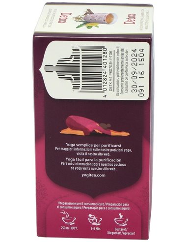 Yogi Tea Detox 17Infusiones de Yogi Tea