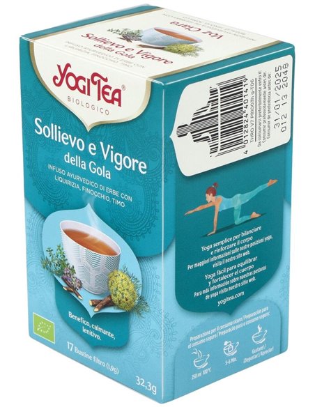 Yogi Tea Voz Clara 17Infusiones de Yogi Tea