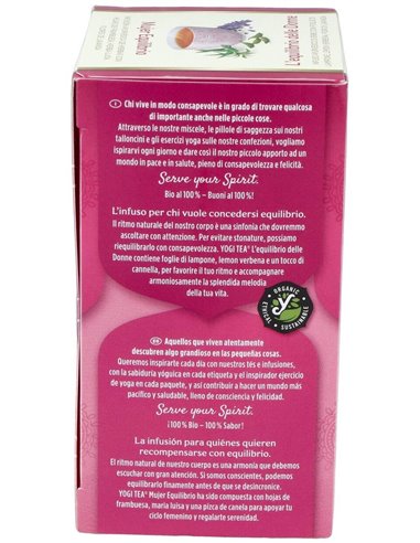 Yogi Tea Mujer Equilibrio 17Infusiones de Yogi Tea