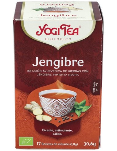 Yogi Tea Jengibre 17Infusiones de Yogi Tea